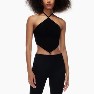 Aritzia sculpt knit top